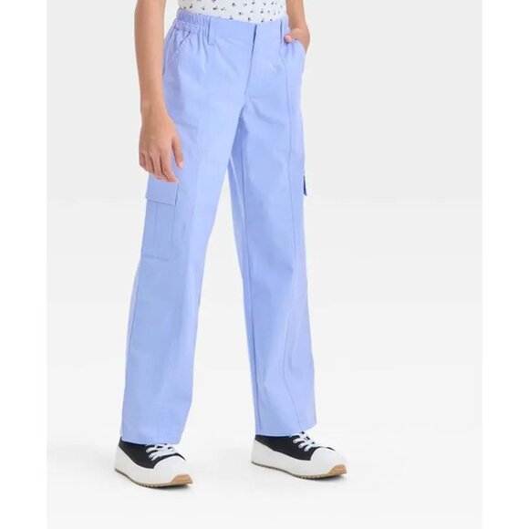 NWT Girls M (8) Trendy Wide Leg Cargo Pants by Art Class Y2K 90s Target - Picture 3 of 7